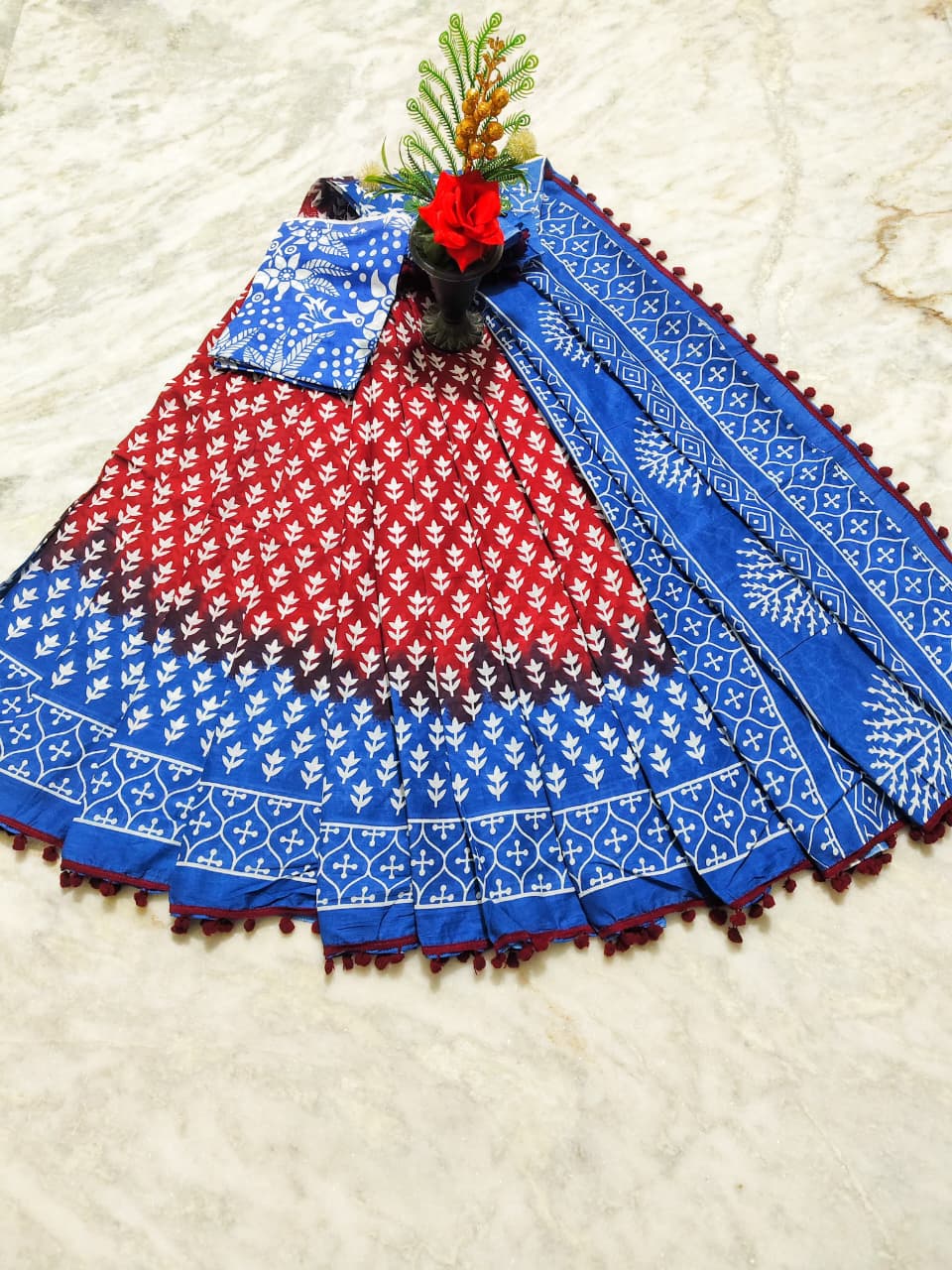 mul mul saree