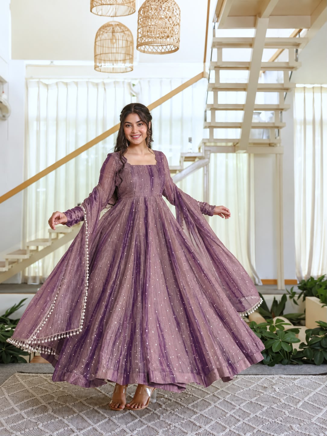 Salsa silk suit