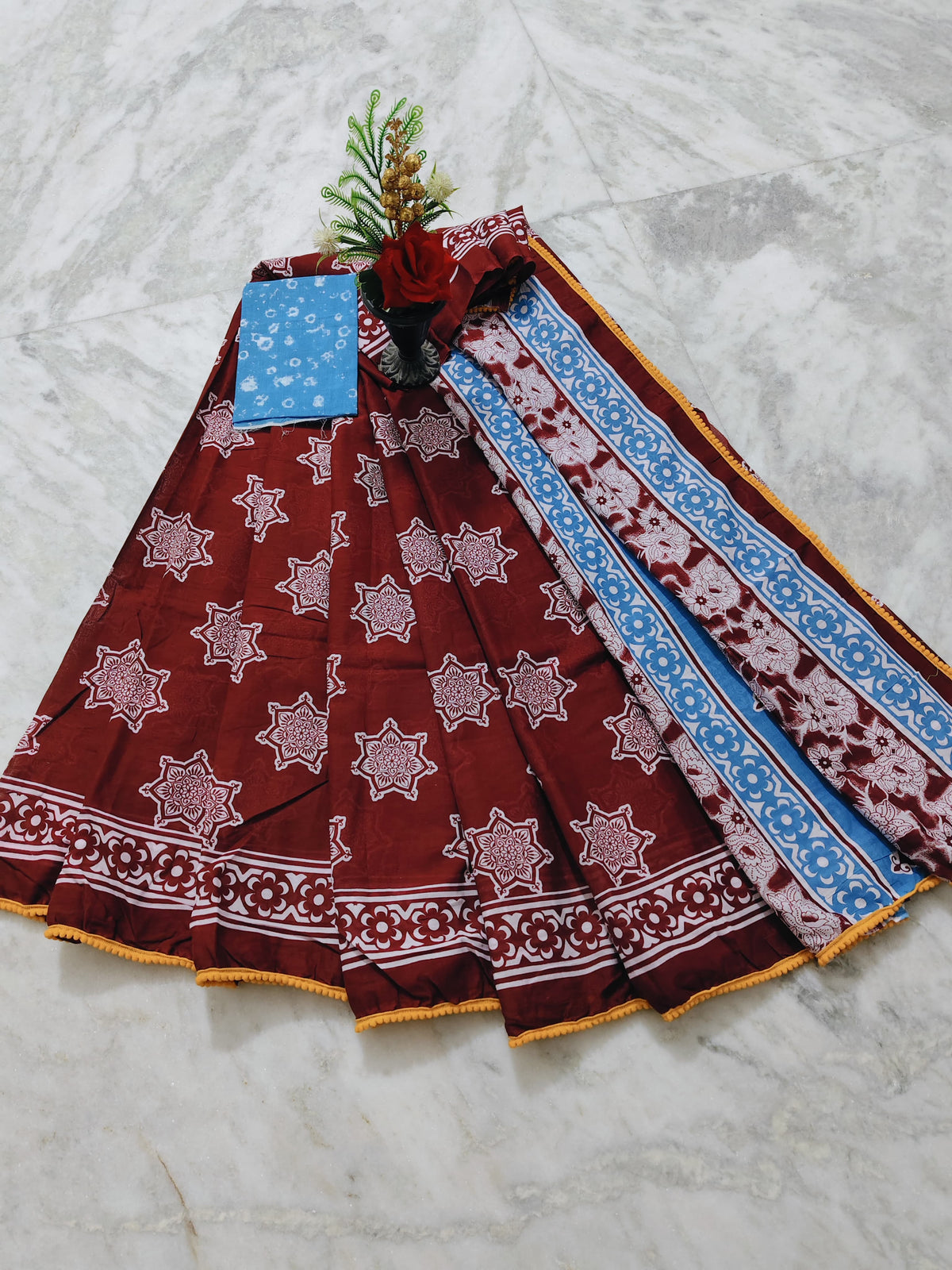 mul mul saree