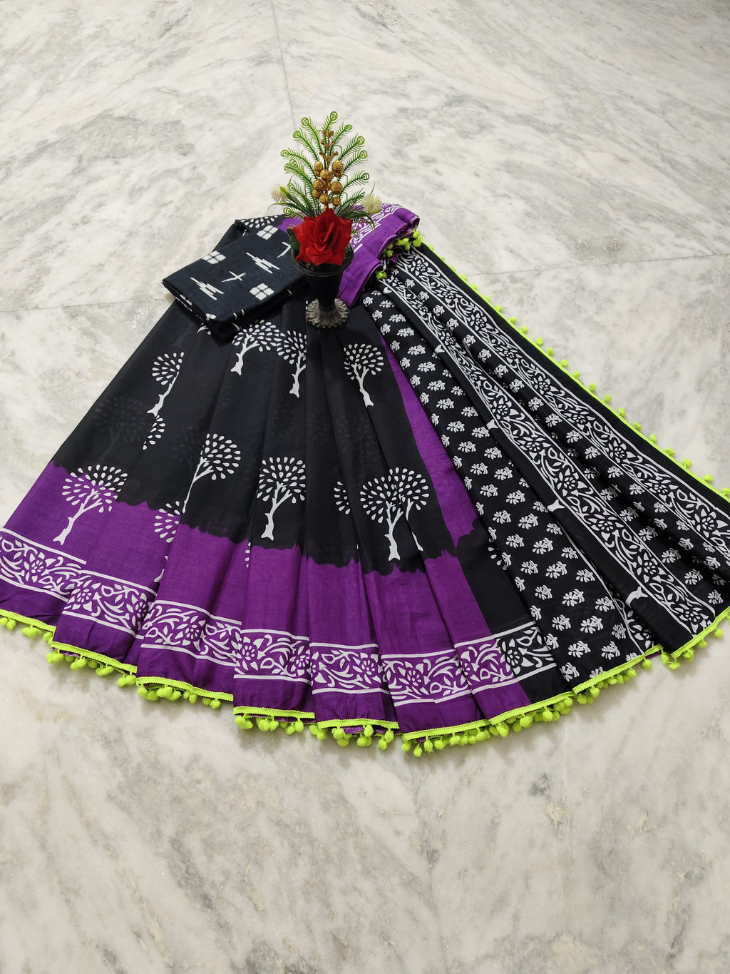 mul mul saree