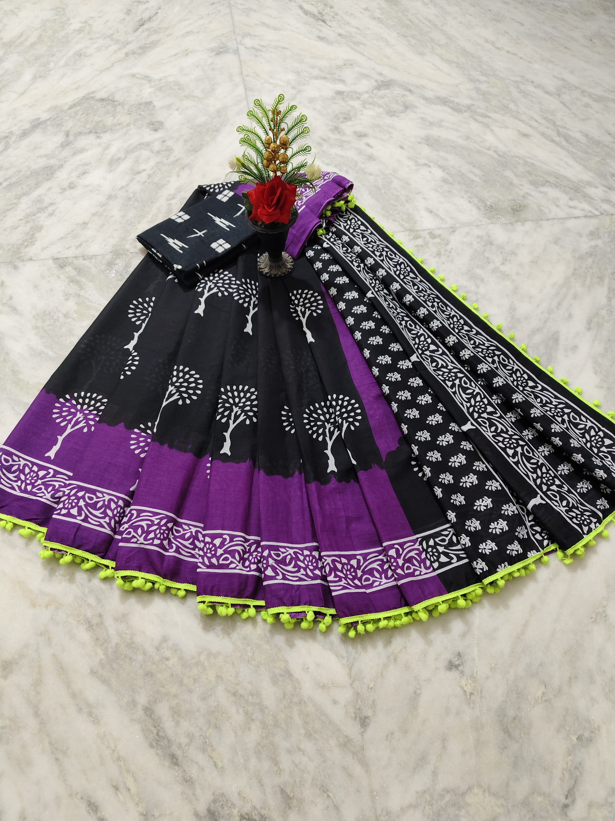 mul mul saree
