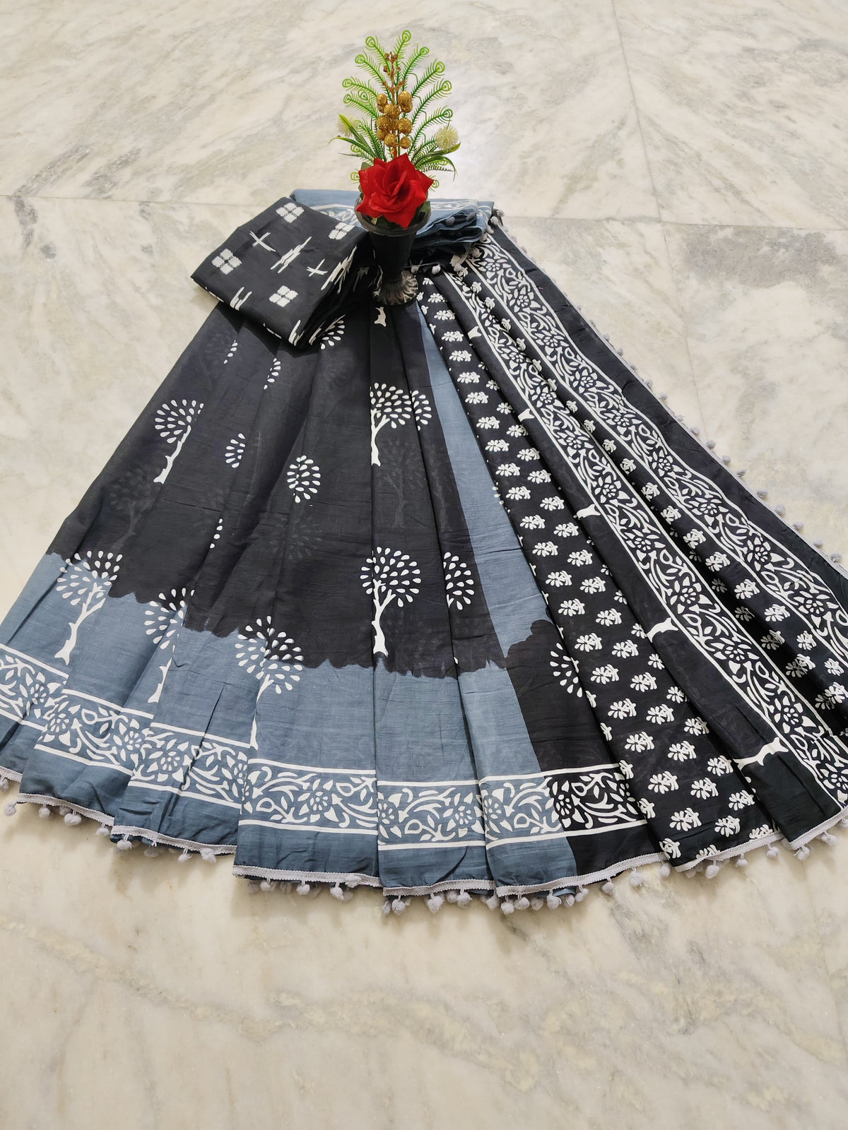 mul mul saree