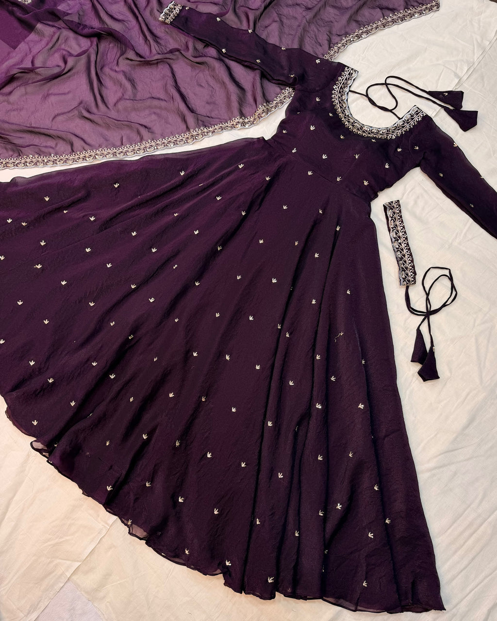 South silk gown