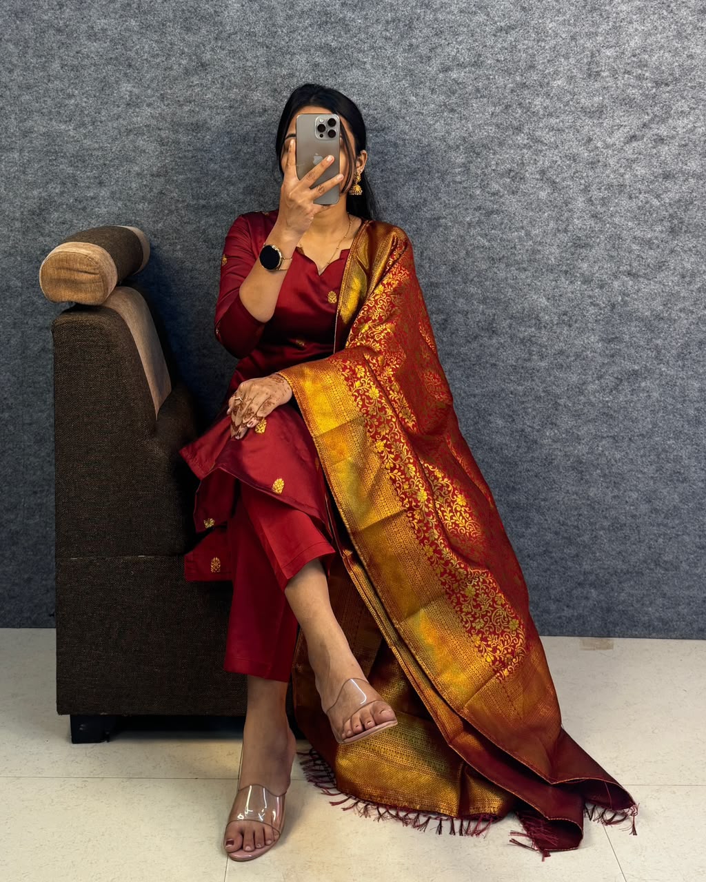 Banrasi silk kurthi