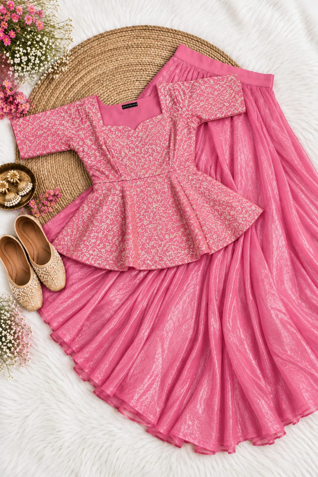 Peplum set