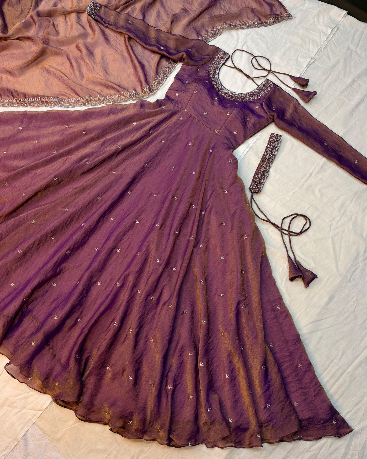South silk gown