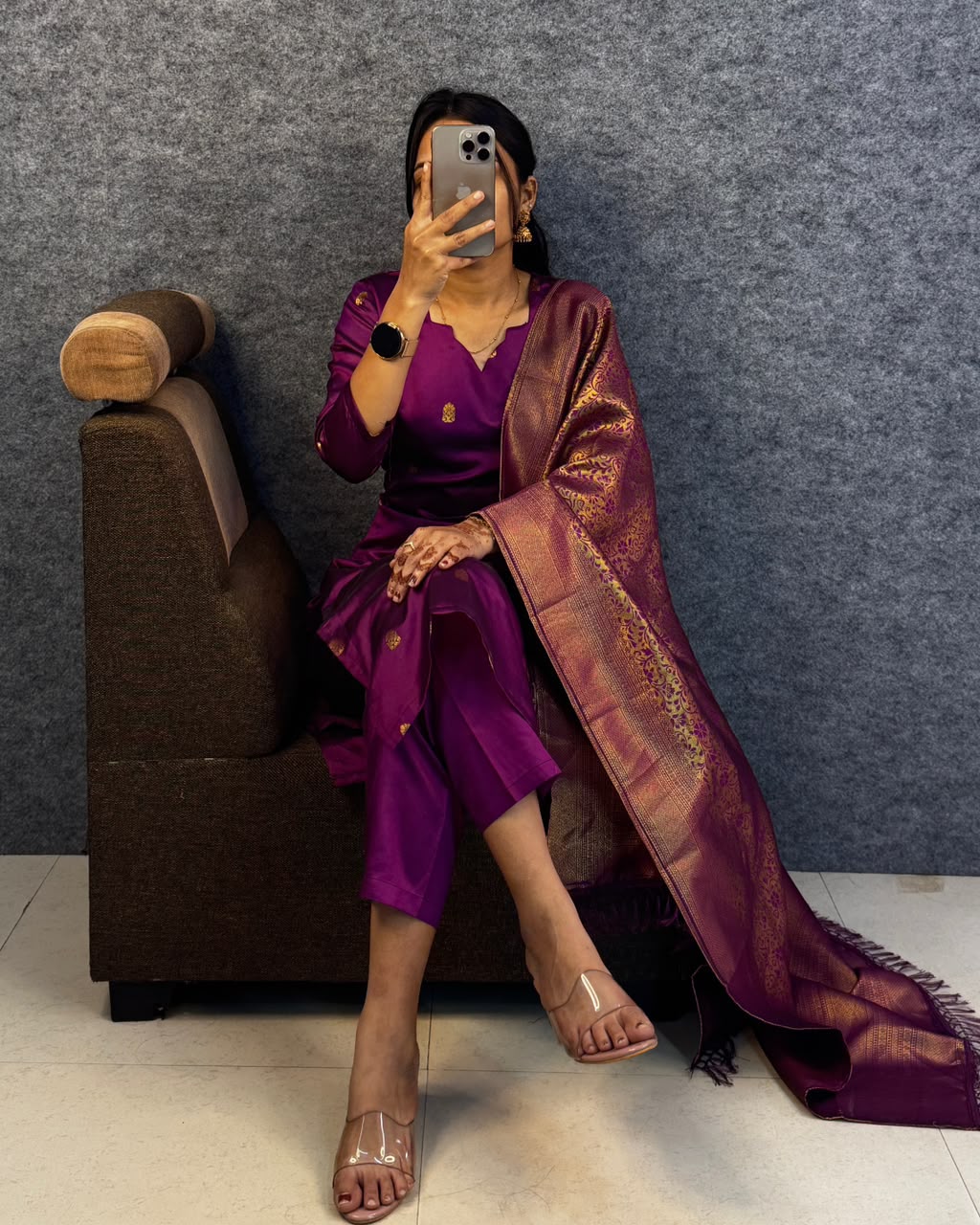 Banrasi silk kurthi