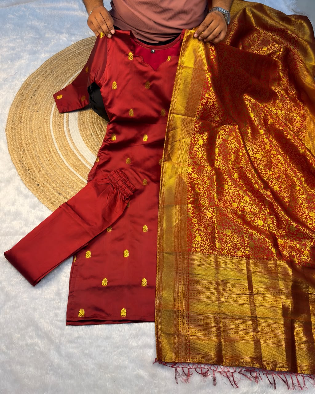Banrasi silk kurthi