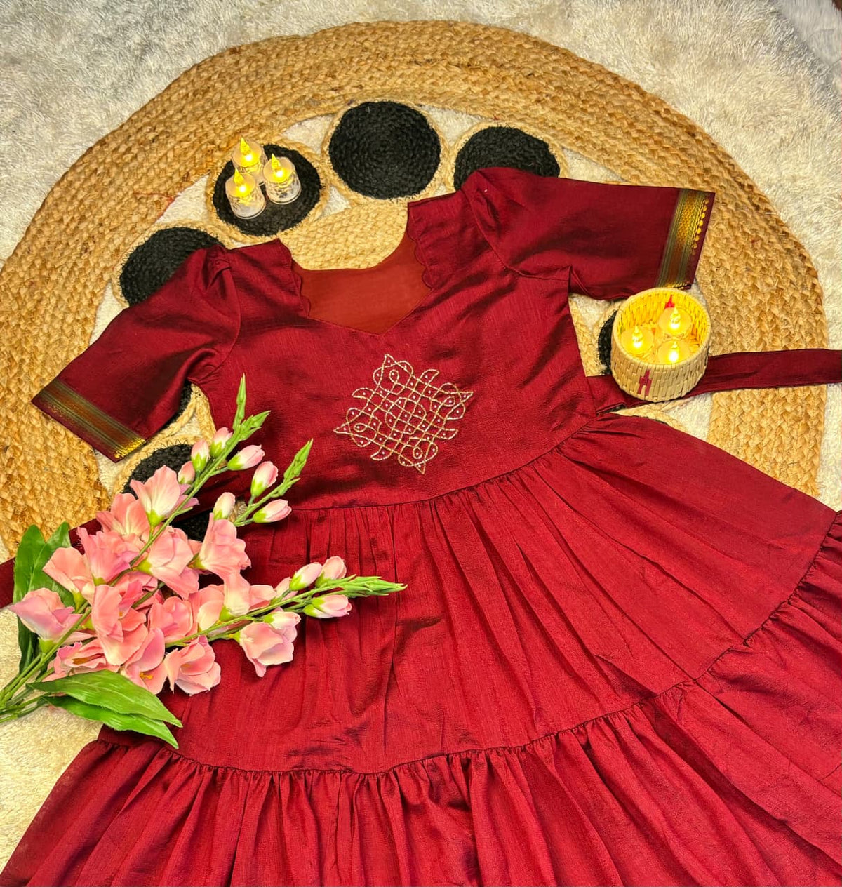 80s style kolam maxi
