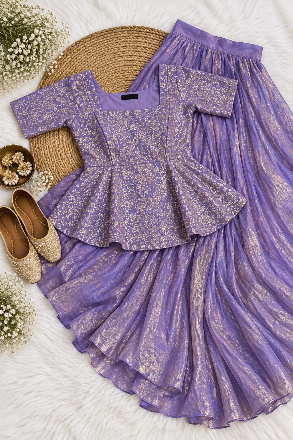 Peplum set