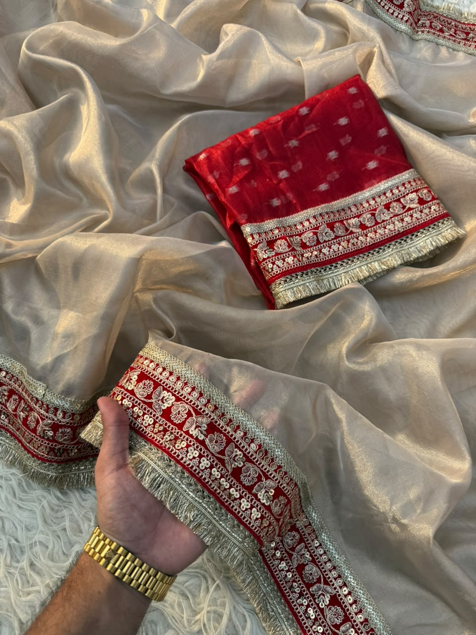 BANARASI TISSUE — SOFT GLAM