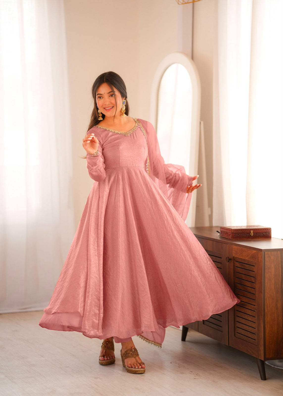 Mirror Muse — 7M Doremon Crush Anarkali Set