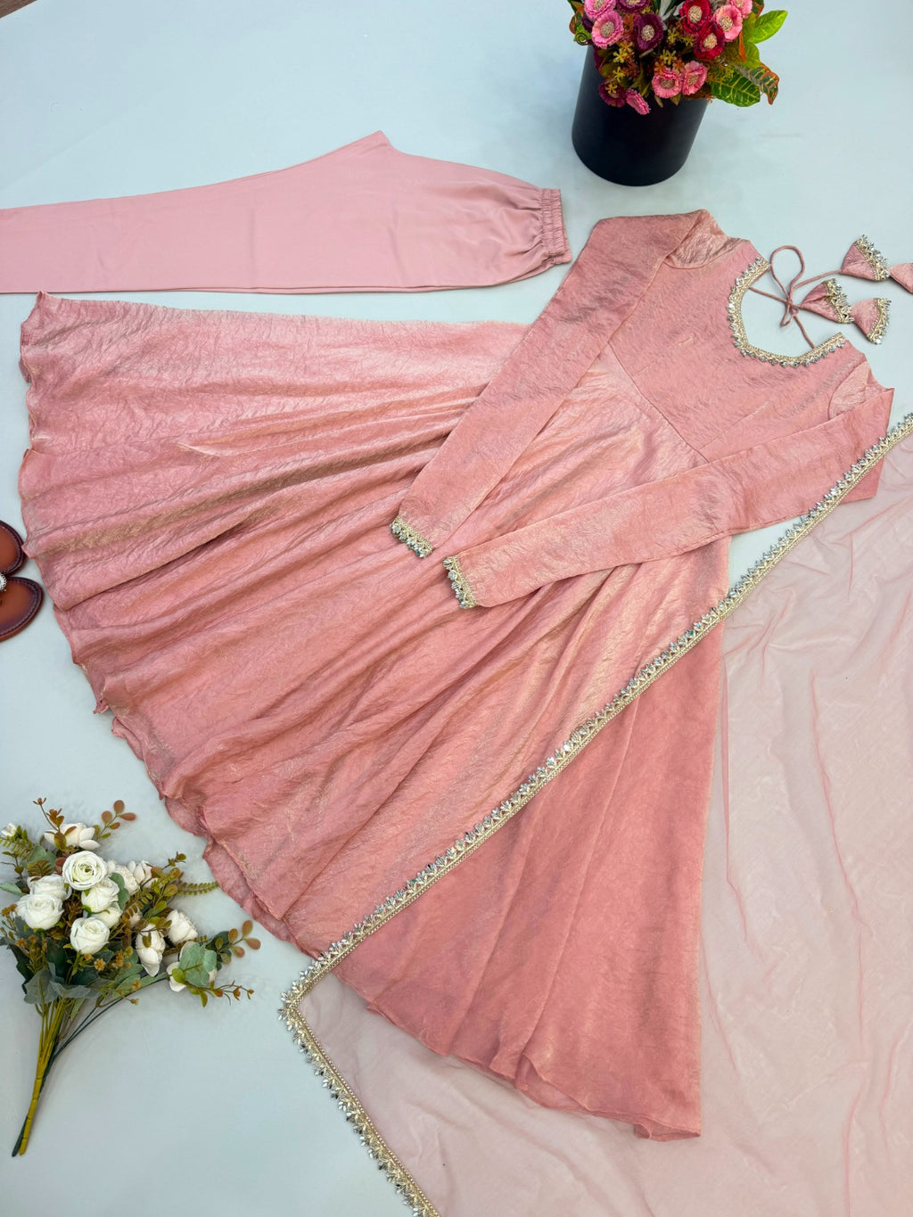 Mirror Muse — 7M Doremon Crush Anarkali Set