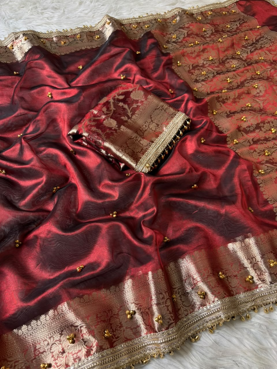 BUDGET GHUNGRU SAREE