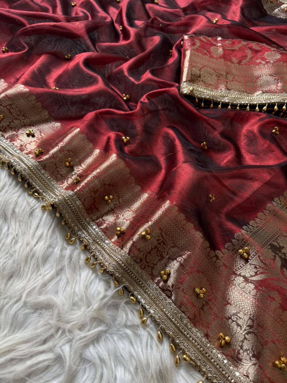 BUDGET GHUNGRU SAREE