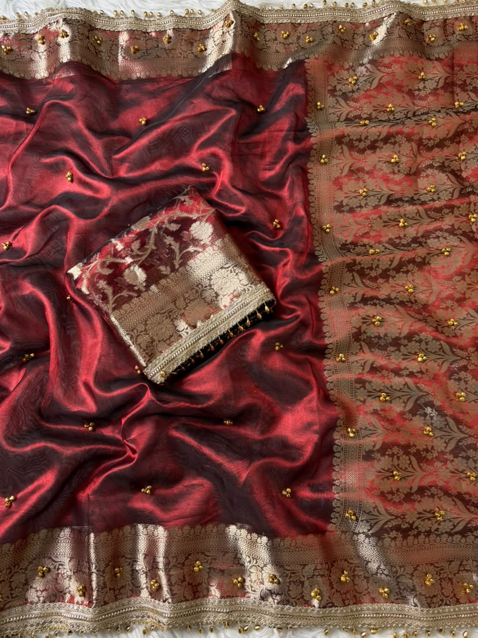 BUDGET GHUNGRU SAREE