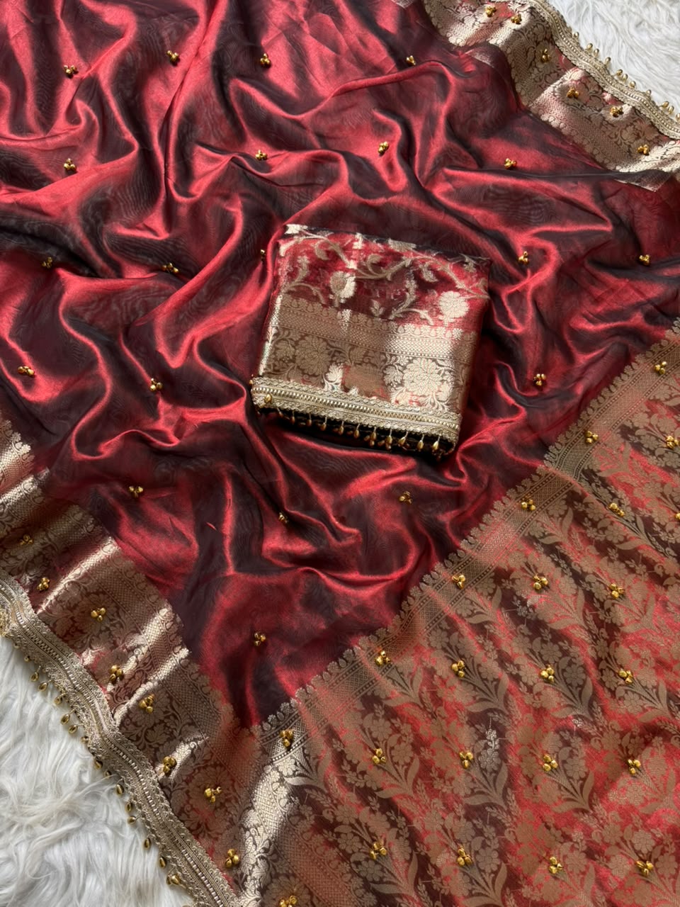 BUDGET GHUNGRU SAREE