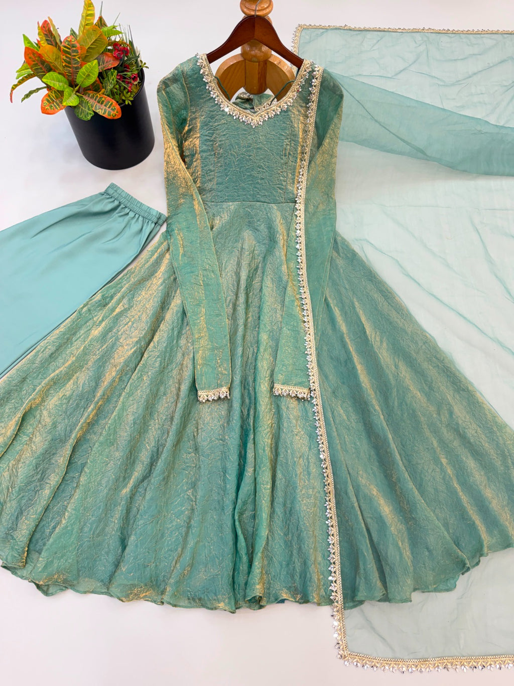 Mirror Muse — 7M Doremon Crush Anarkali Set