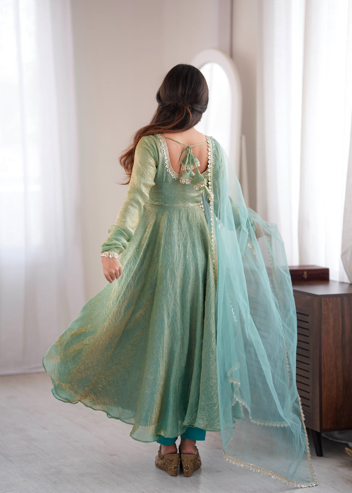 Mirror Muse — 7M Doremon Crush Anarkali Set