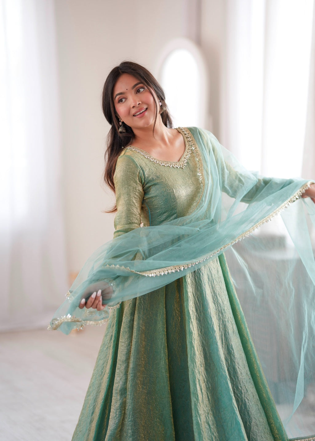 Mirror Muse — 7M Doremon Crush Anarkali Set